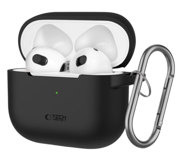 Tech-Protect Silicone Hook do Apple Airpods 3. generacji black - 1285360 - zdjęcie